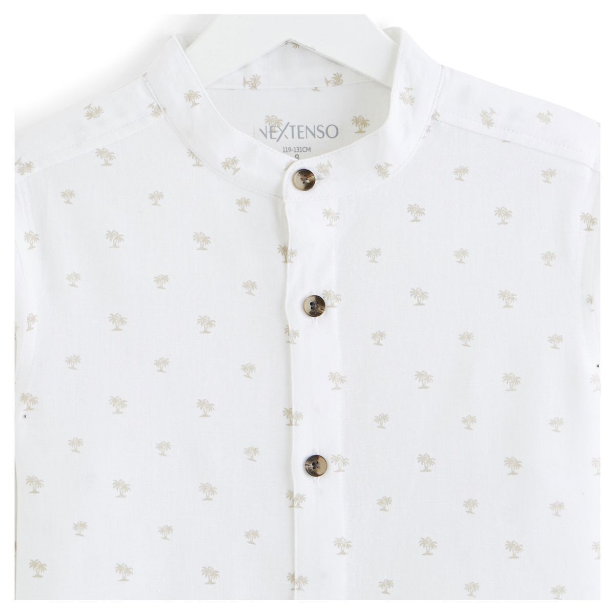 IN EXTENSO Chemise col mao garçon