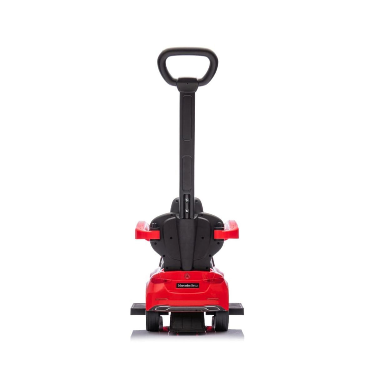 MILLY MALLY Porteur à poignée Mercedes C-Class Deluxe Rouge