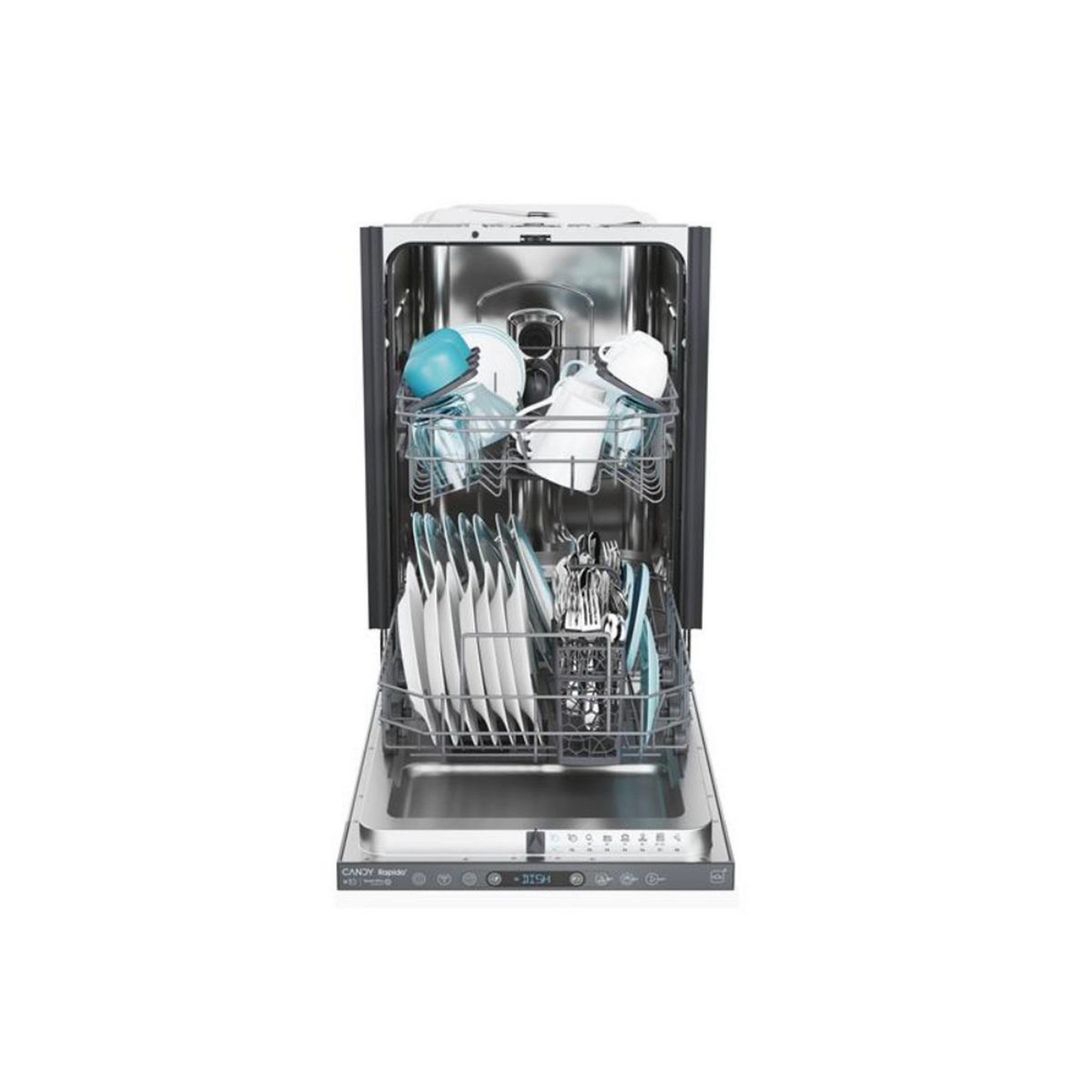 Voir la diapositive 5 : Candy Lave-vaisselle 44.8cm 10 couverts tout intégrable - ci0c7sb0fa