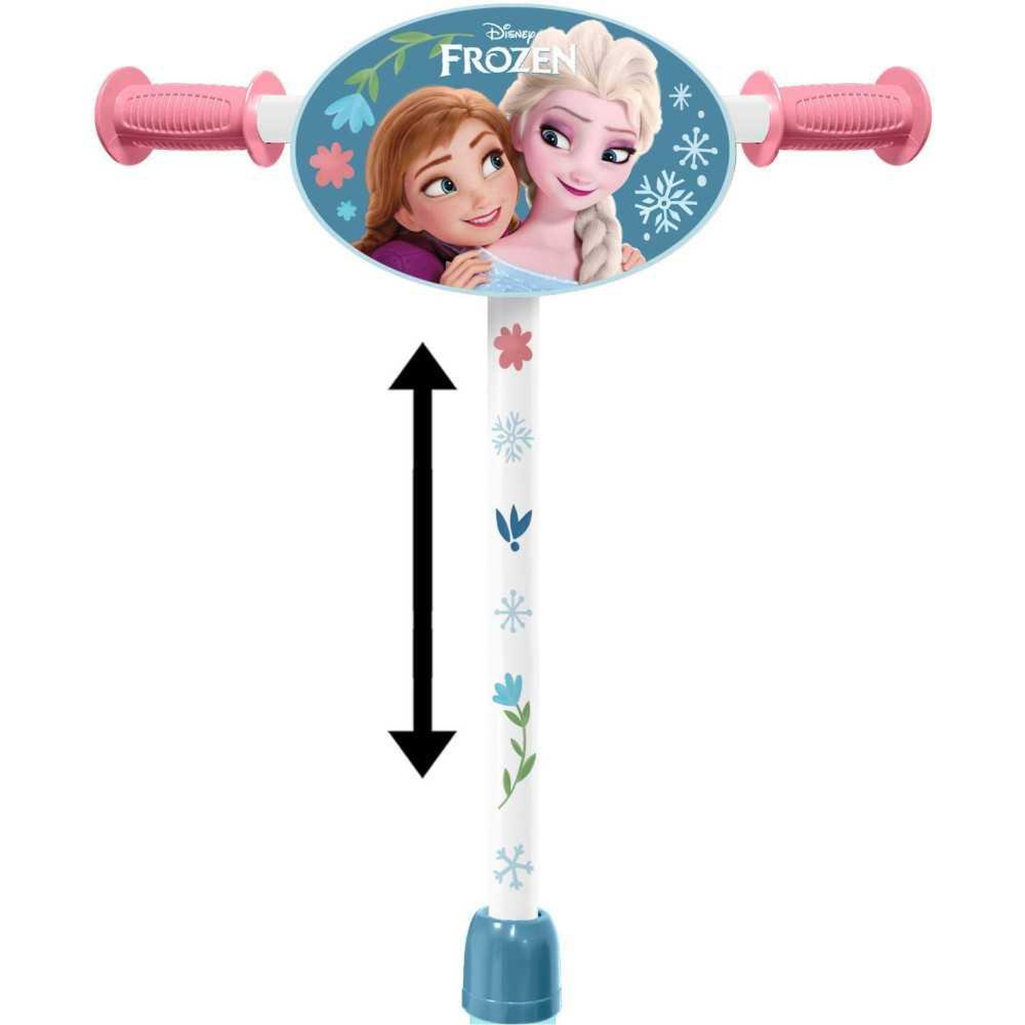 Voir la diapositive 4 : REINE DES NEIGES Trottinette enfant - LA REINE DES NEIGES - RN246050 - 3 roues - Bleu
