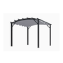 Voir la diapositive 1 : Hisense Pergola arche en acier 11.22 m² gris - per3433gn