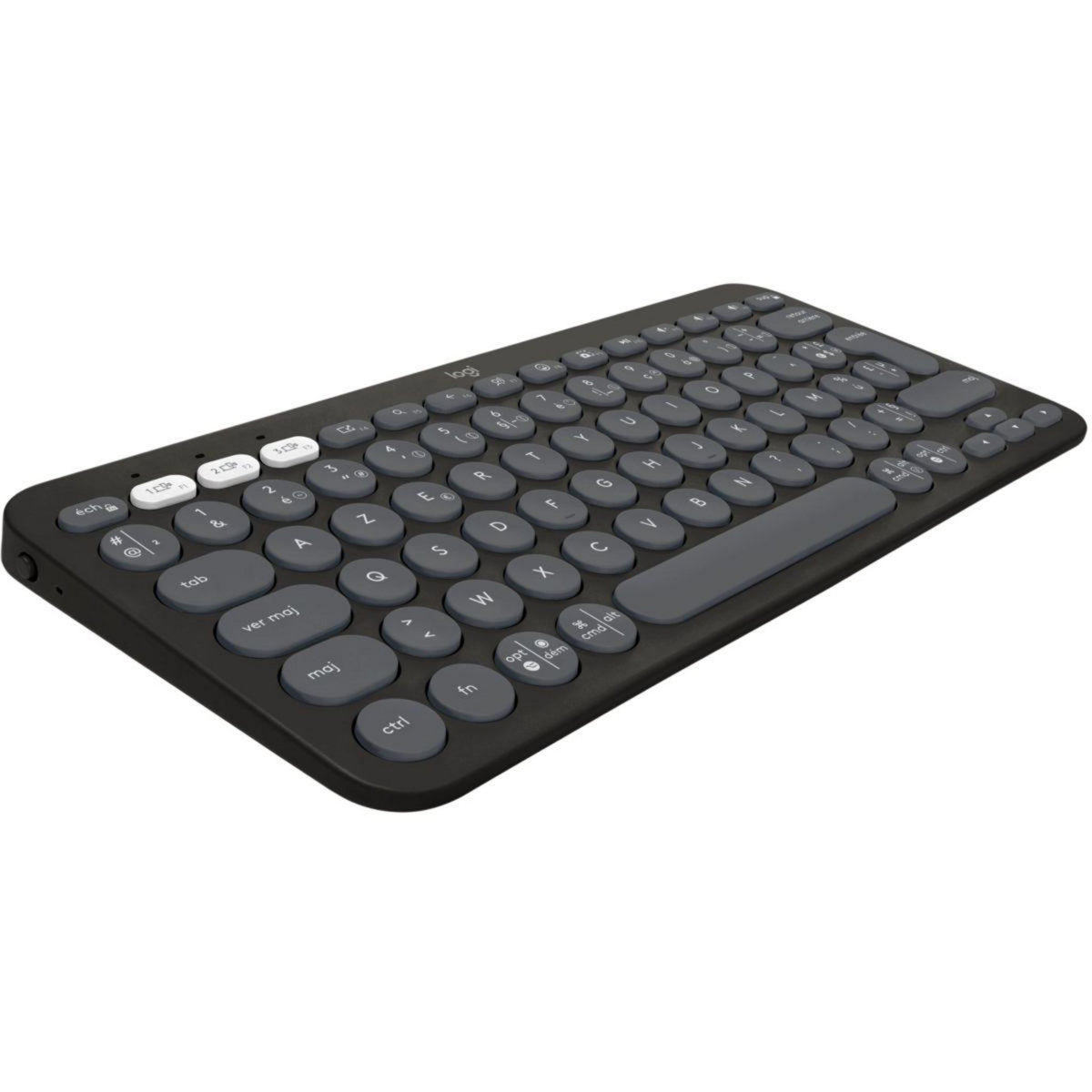Logitech Clavier sans fil Pebble 2 K380s Graphite