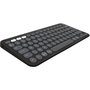 Voir la diapositive 1 : Logitech Clavier sans fil Pebble 2 K380s Graphite