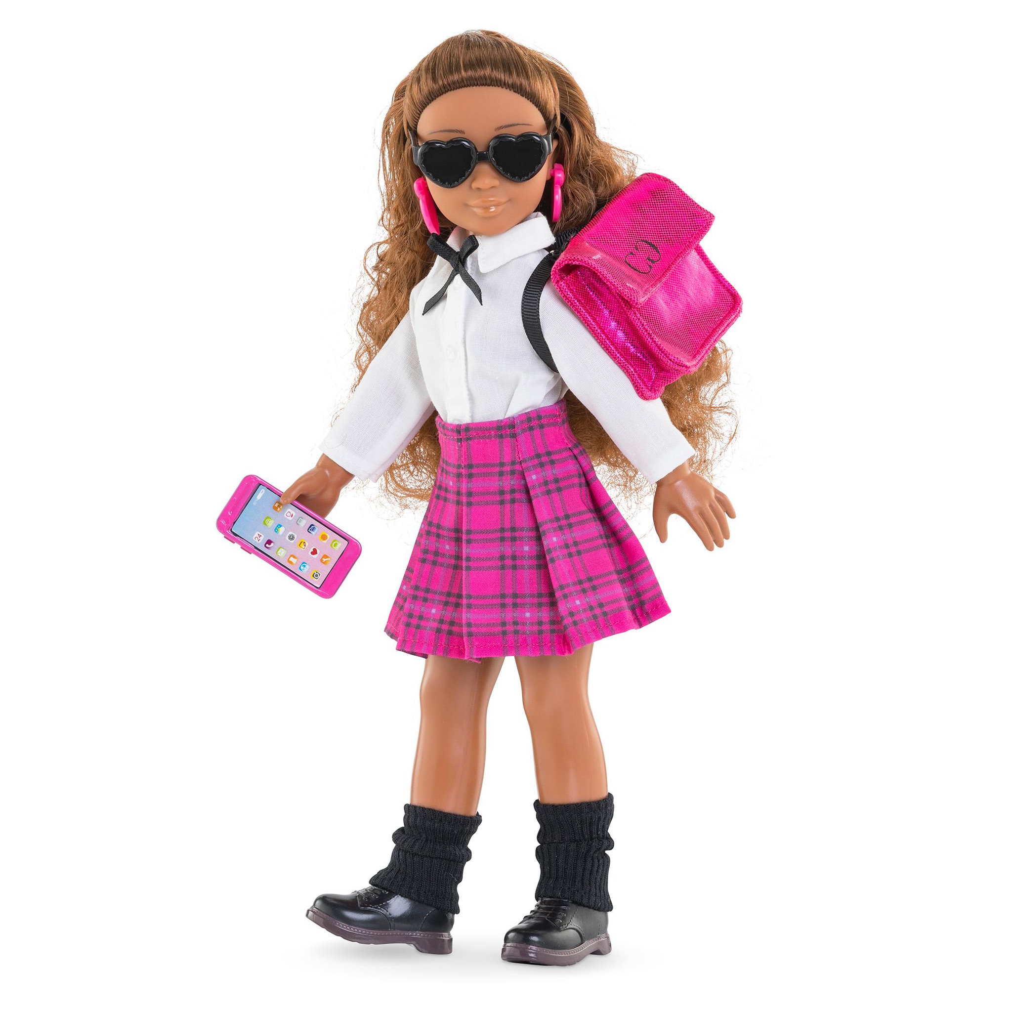 Voir la diapositive 3 : Corolle Dressing Collège Anglais pour poupée Corolle Girls