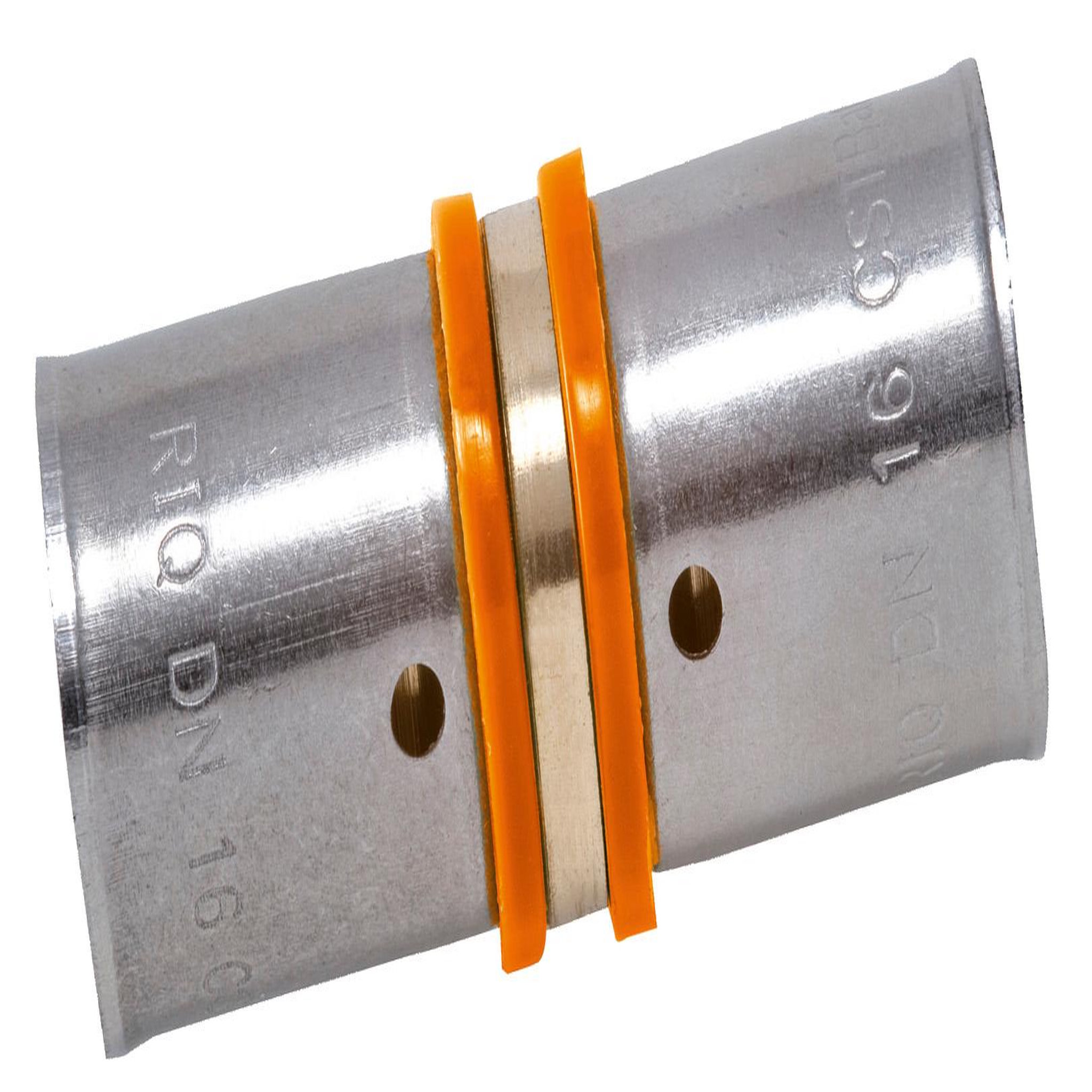 CENTRALE BRICO Raccord droit à sertir laiton D.20 pour tube en per