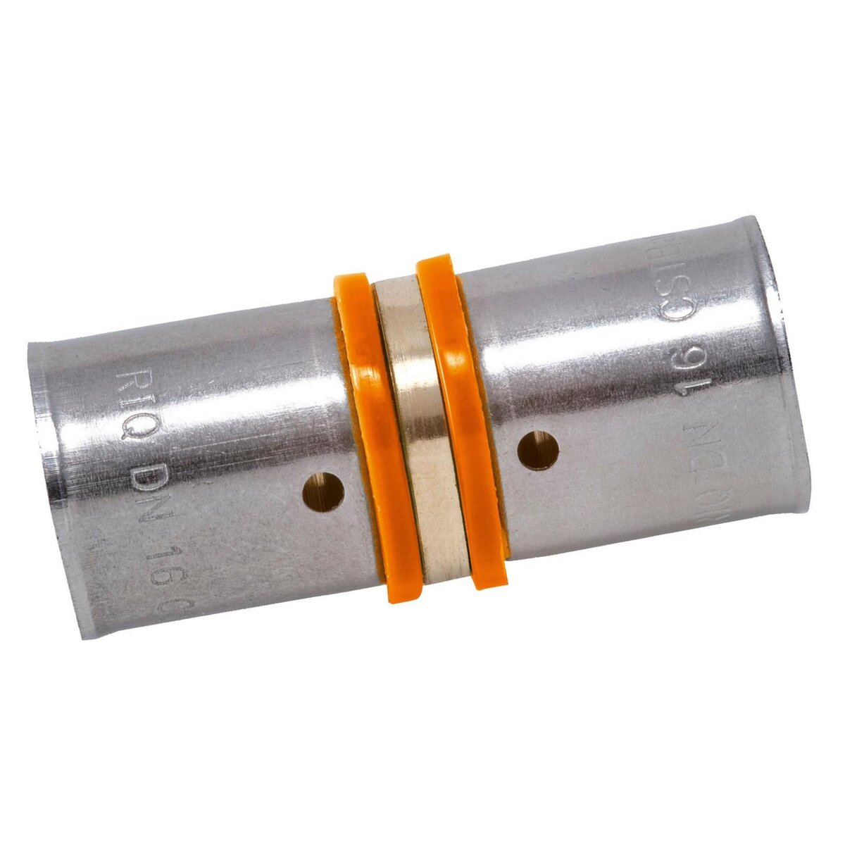 CENTRALE BRICO Raccord droit à sertir laiton D.20 pour tube en per