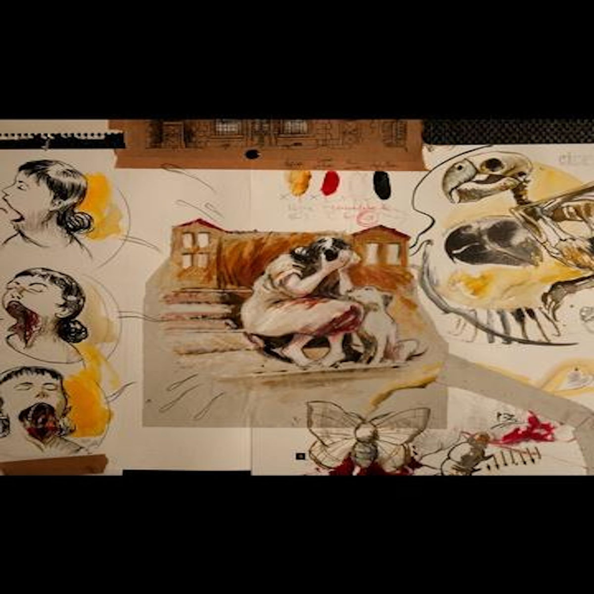 BANDES DESSINEES EXPOSEES, Mars L-L de