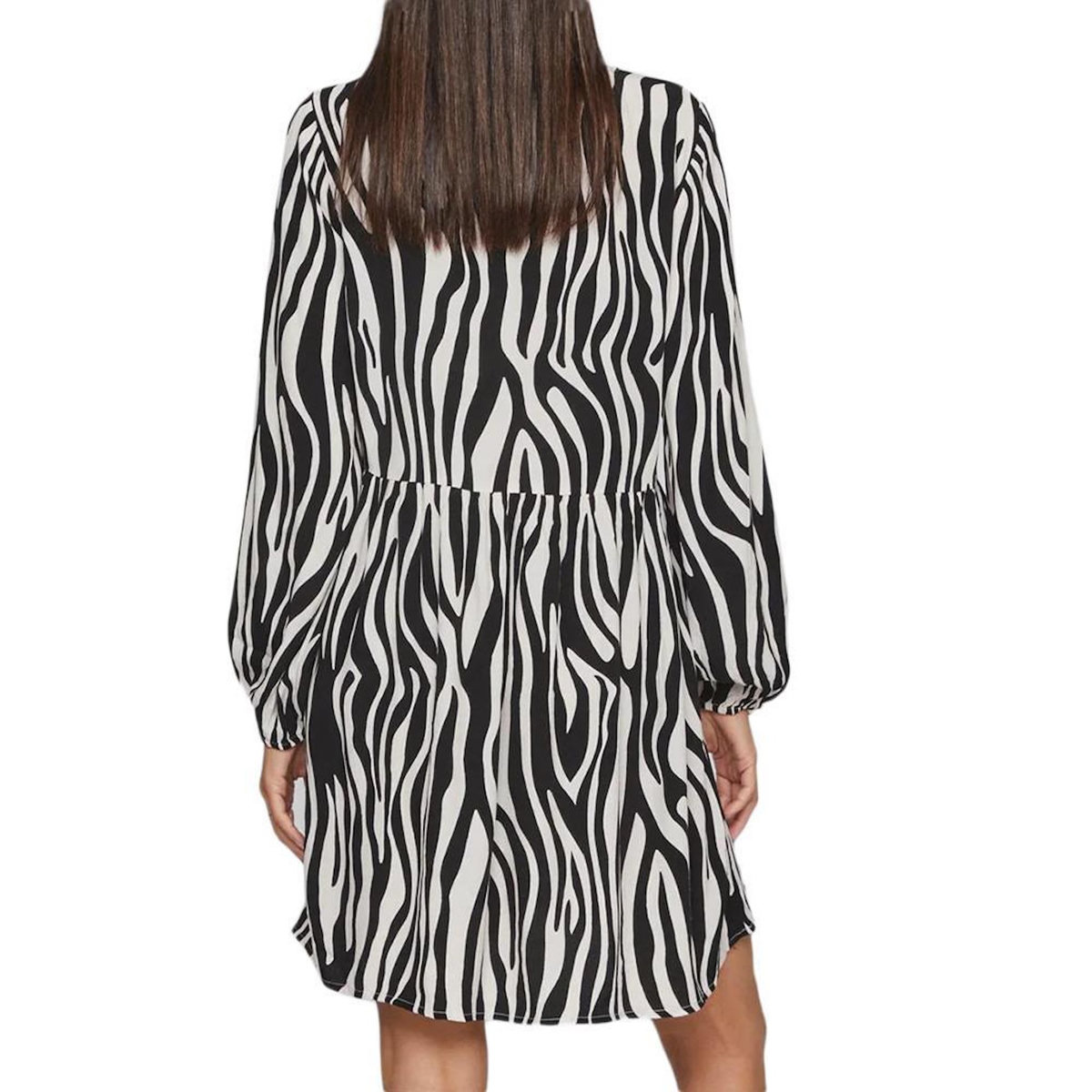 Vila Robe e/Blanche à Motifs Femme Vila Vifini