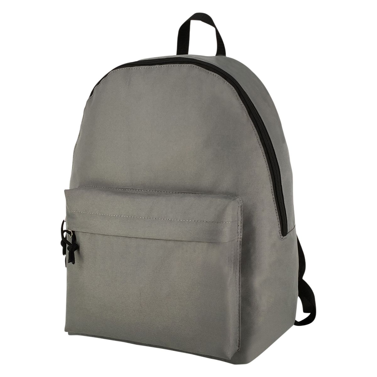 Sac à dos polyester gris