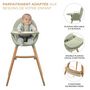 Voir la diapositive 5 : KINDERKRAFT Chaise Haute Fini