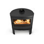 Voir la diapositive 4 : NORDICA EXTRAFLAME Poêle à bois fonte 7.7kw noir - jennifer2.0