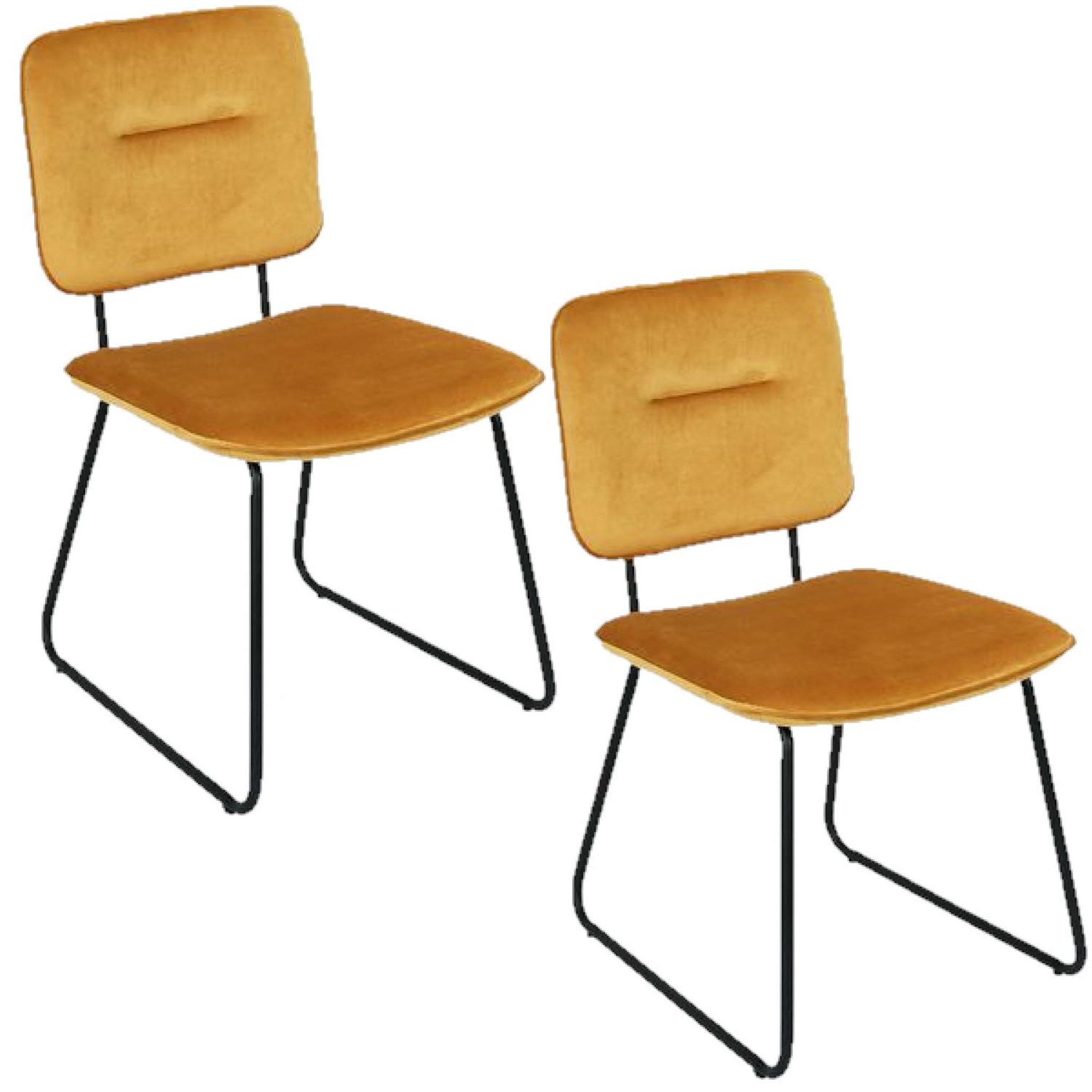 Voir la diapositive 1 : TOILINUX Lot de 2 Chaises Adèle