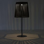 Voir la diapositive 6 : Paris Prix Lampe à Poser Extérieur Solaire  Carmine  40cm Noir