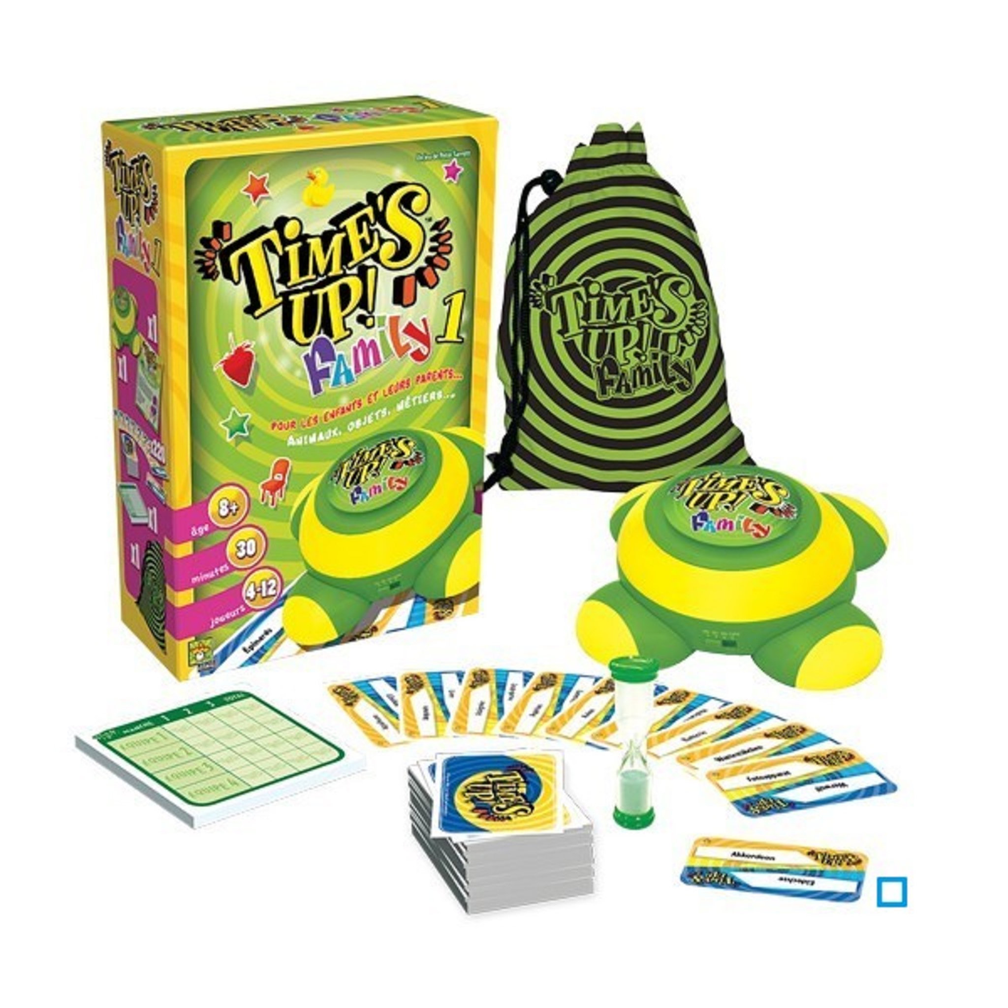 Voir la diapositive 2 : ASMODEE Jeu Time's Up family