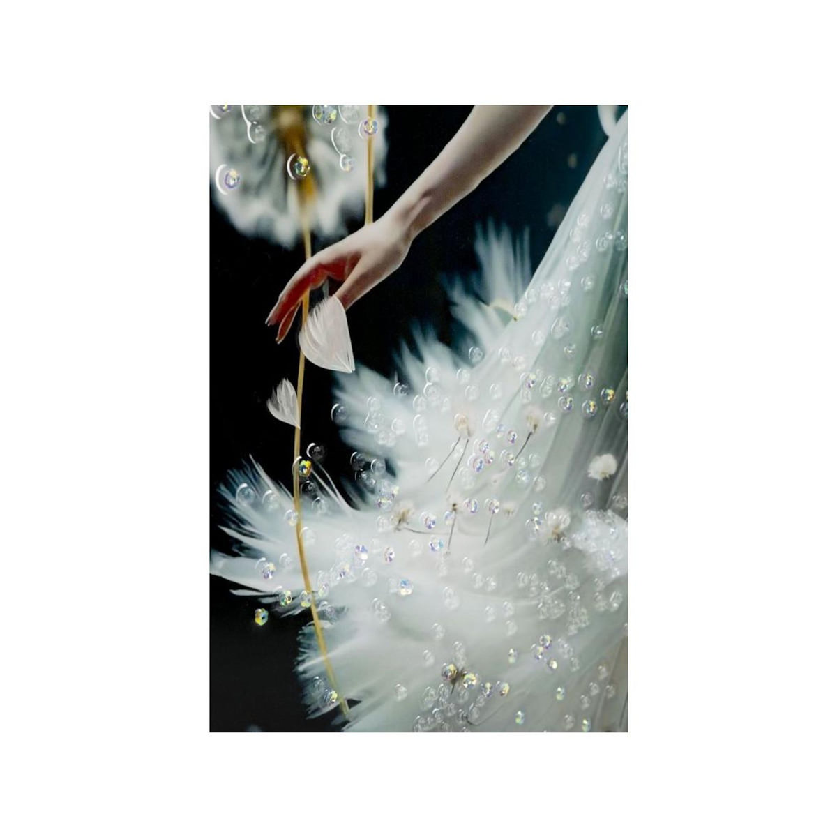Paris Prix Tableau Peinture  Dancing I  72x102cm Multicolore