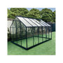 Voir la diapositive 9 : GREEN PROTECT Serre de jardin en verre trempé 8,98m² 