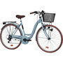 Voir la diapositive 1 : SCRAPPER Vélo VTC 28'' Rétro Ville Rigide Femme Acier  Scrapper Railway 1 LDT Vintage  - 6 vitesses - Enjambement bas – Freins V-brake - Shimano -  Equipé City