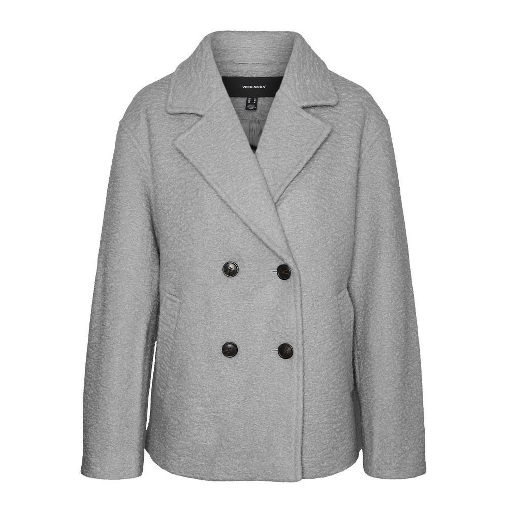 Voir la diapositive 5 : Vero Moda Manteau Gris Clair Femme Vero Moda Elite bella