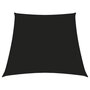 Voir la diapositive 1 : VIDAXL Voile de parasol Tissu Oxford trapeze 3/4x3 m Noir