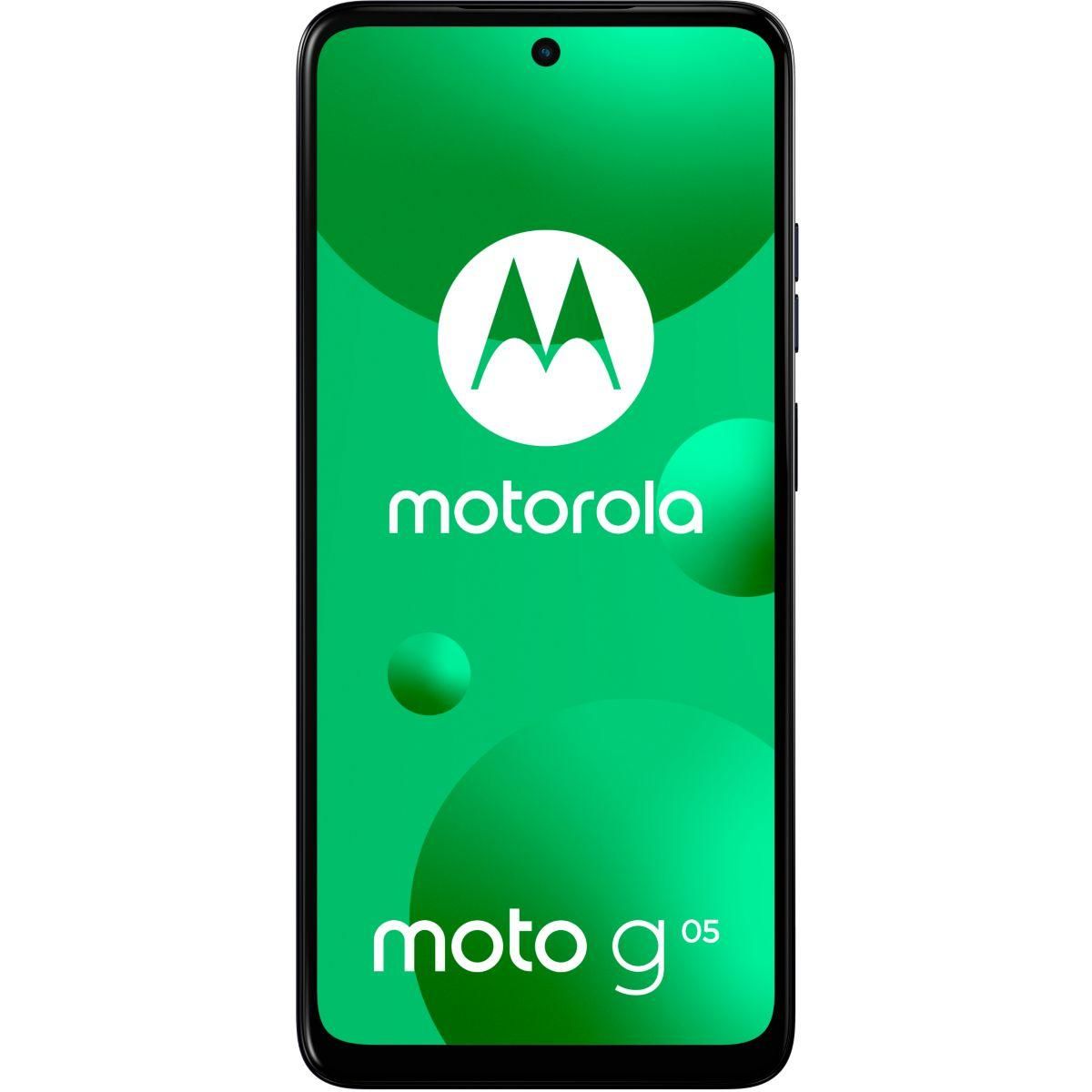 MOTOROLA Smartphone Pack G05 + coque + verre trempe
