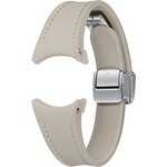 Samsung Bracelet Watch 5/6/7 S/M Hybrid Simili cuir Taupe