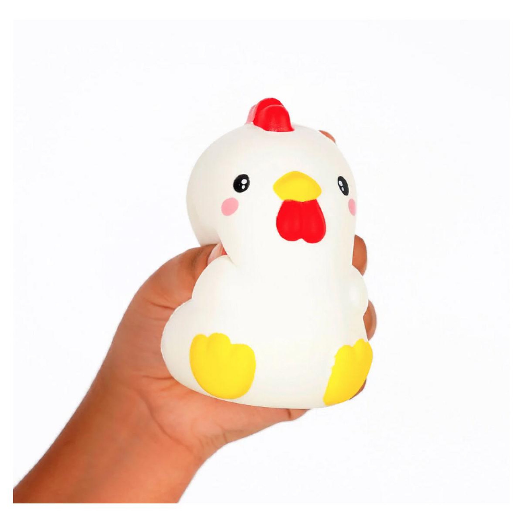 Voir la diapositive 2 : LEGAMI Stress less Poule  - Jouet anti stress Squishy
