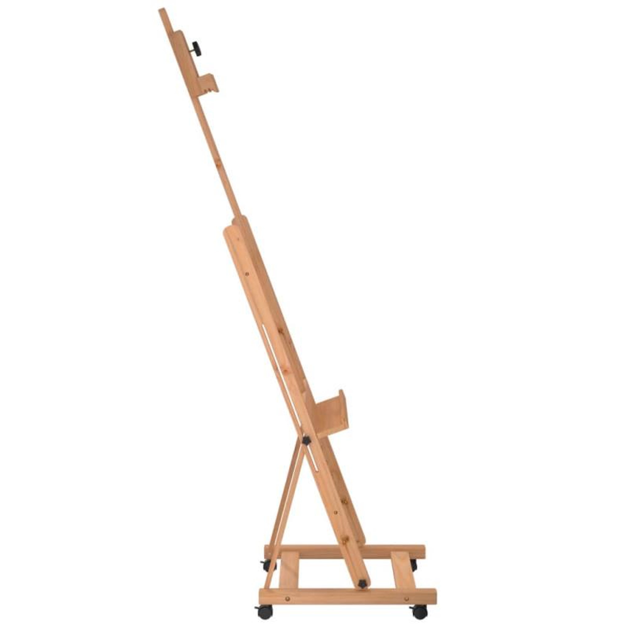 Voir la diapositive 5 : VIDAXL Chevalet 55x53,5x178 cm bois de hêtre massif