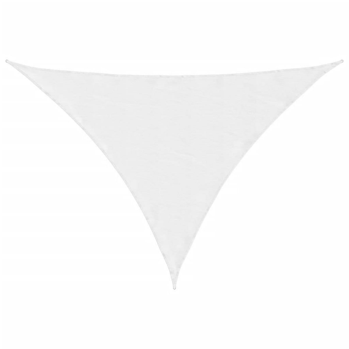 VIDAXL Voile de parasol tissu oxford triangulaire 3x4x5 m blanc
