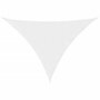 Voir la diapositive 2 : VIDAXL Voile de parasol tissu oxford triangulaire 3x4x5 m blanc