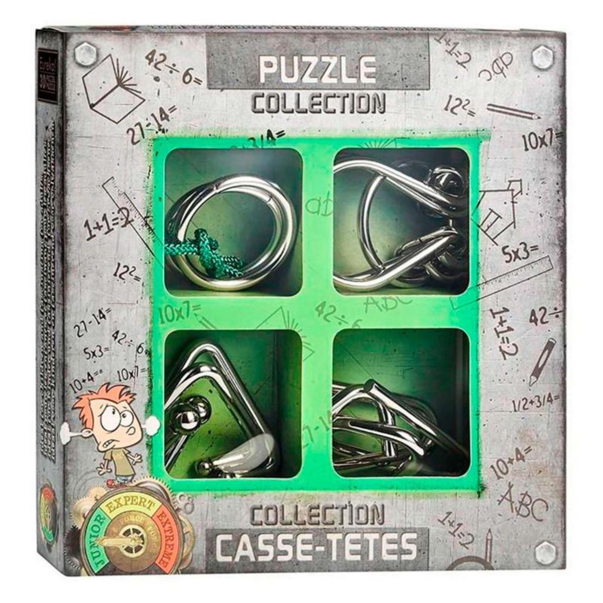 Eureka Toys EUREKA Metal Brain Puzzles Junior, 4pcs.
