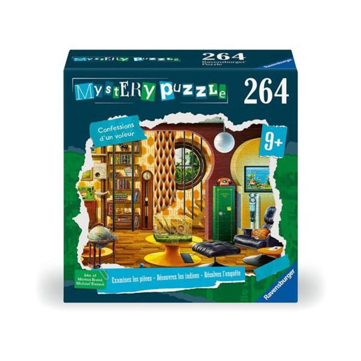 RAVENSBURGER Puzzle 264 pièces Ravensburger Mystery puzzle Confessions d'un voleur