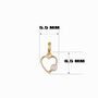 Voir la diapositive 4 : L'ATELIER D'AZUR Collier - Pendentif Or Jaune et Diamant - Coeur - Chaine Dorée