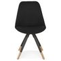 Voir la diapositive 2 : Paris Prix Chaise Design  Caxlo  83cm Noir & Or