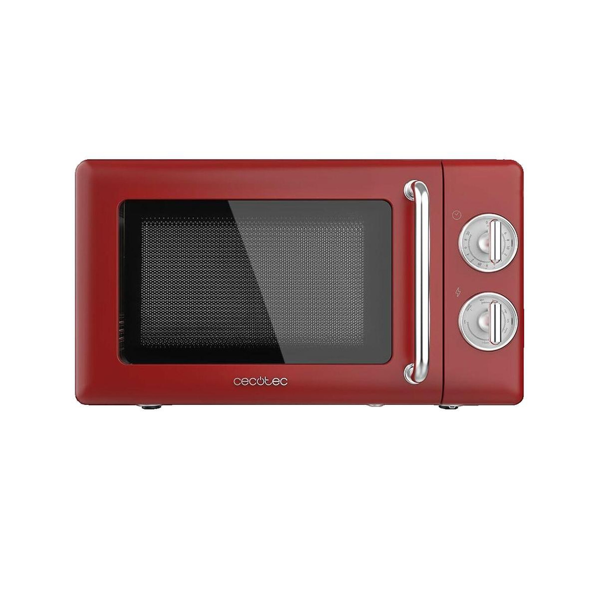 CECOTEC Micro-ondes Cecotec ProClean 3110 Retro Red avec grill 20 L
