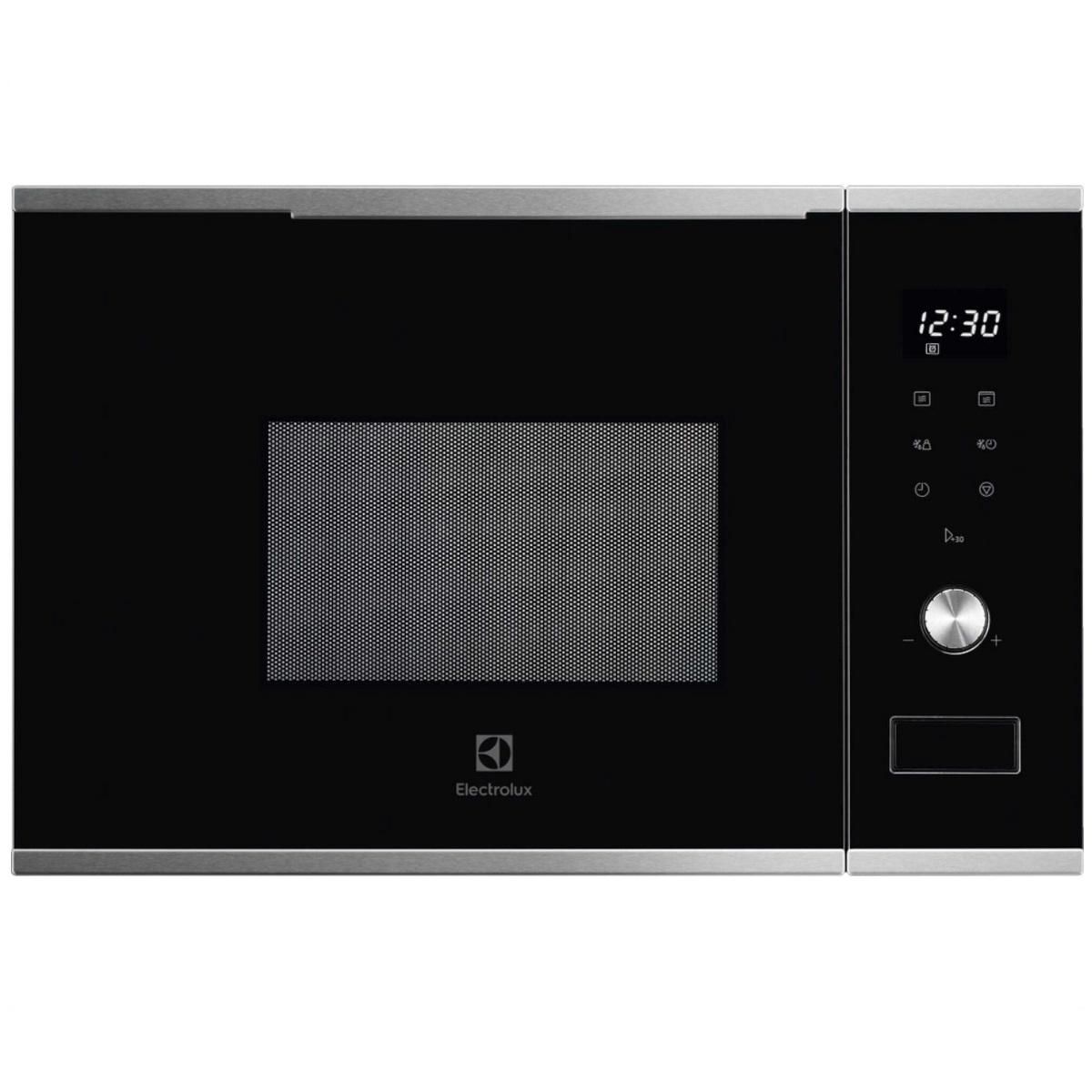 ELECTROLUX Micro-ondes gril encastrable 20l 800w noir/inox - KMSD203TMX