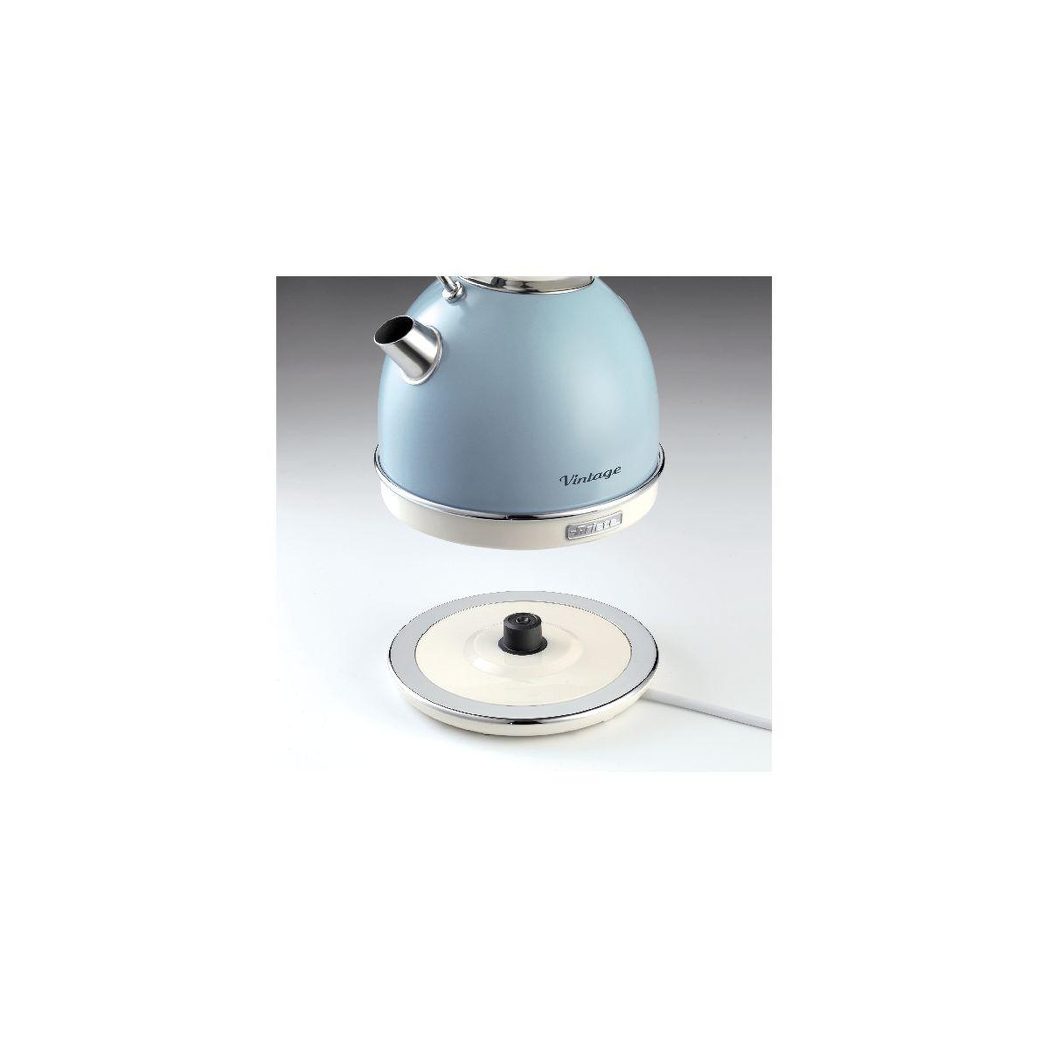 Voir la diapositive 3 : ARIETE Bouilloire vintage bleue 1.7l