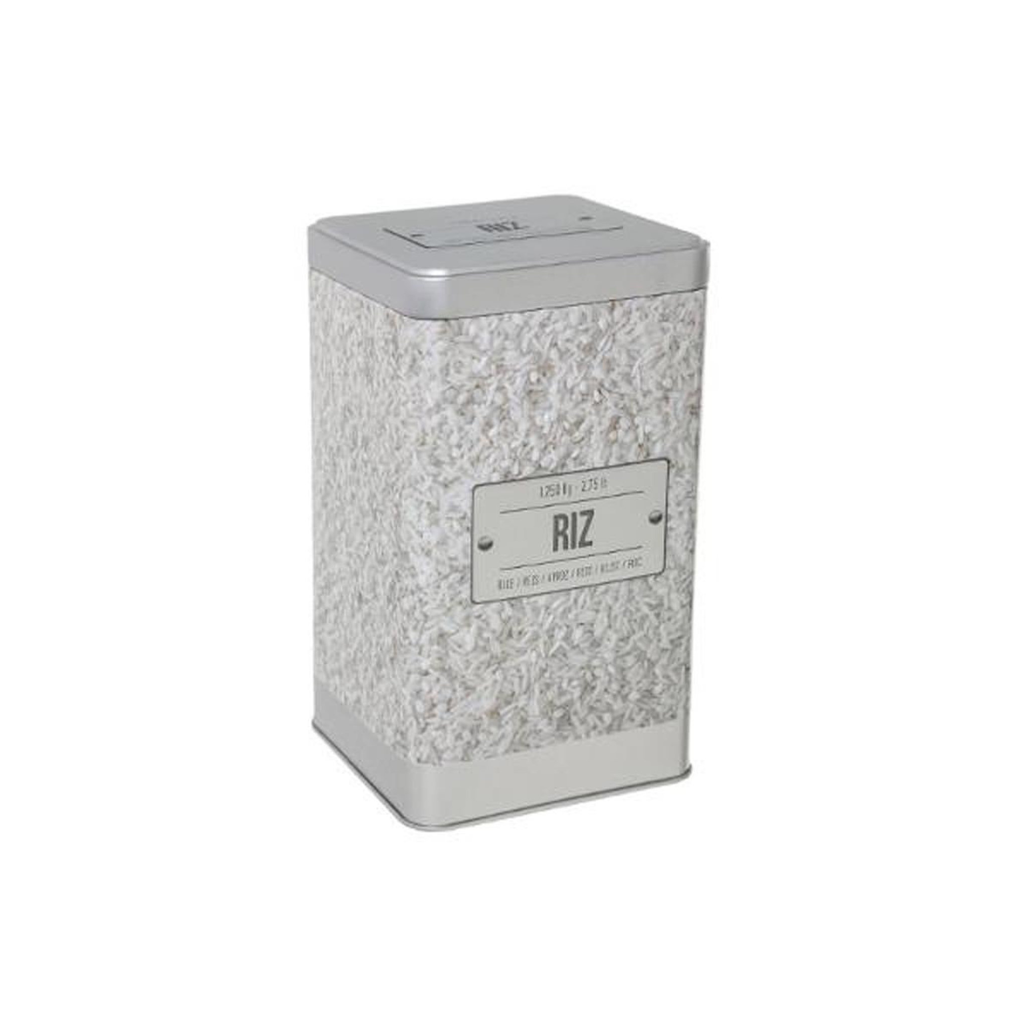 Voir la diapositive 1 : FIVE Boîte À Riz  Relief IV  18cm Blanc