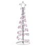 Voir la diapositive 4 : VIDAXL Sapin de Noël a LED avec boules 100 LED blanc chaud 150 cm