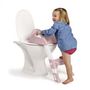 Voir la diapositive 3 : THERMOBABY THERMOBABY Reducteur de wc kiddyloo - Rose poudré