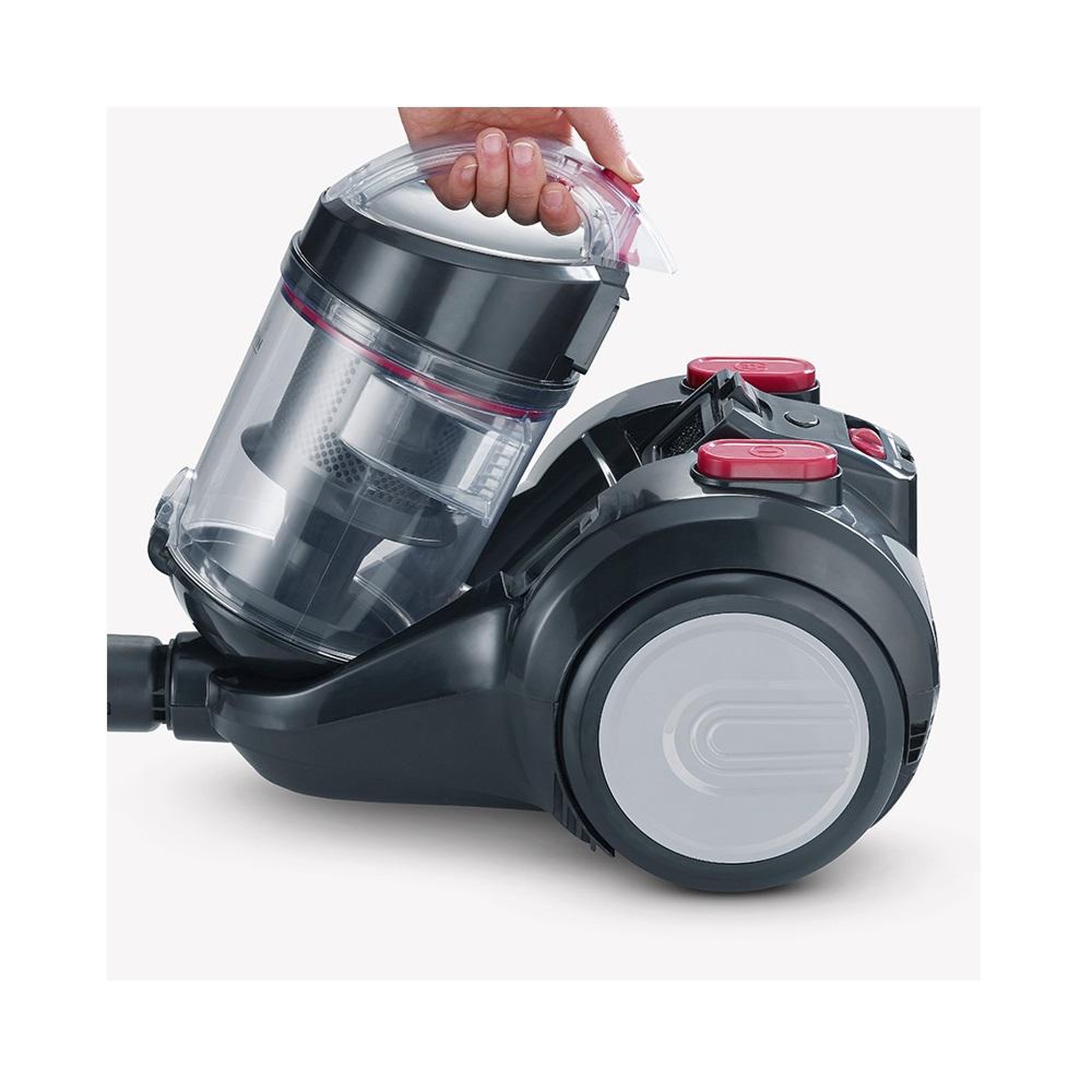 Voir la diapositive 4 : SEVERIN Aspirateur sans sac 750w 79db noir - cy7089