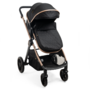 Voir la diapositive 2 : BEBELISSIMO Bebelissimo - Poussette transformable - combinée - 2 en 1 - poids 0-22kg - IRIS- noir