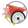 Voir la diapositive 9 : SMOBY Tricycle rouge 3 en 1 Baby Balade