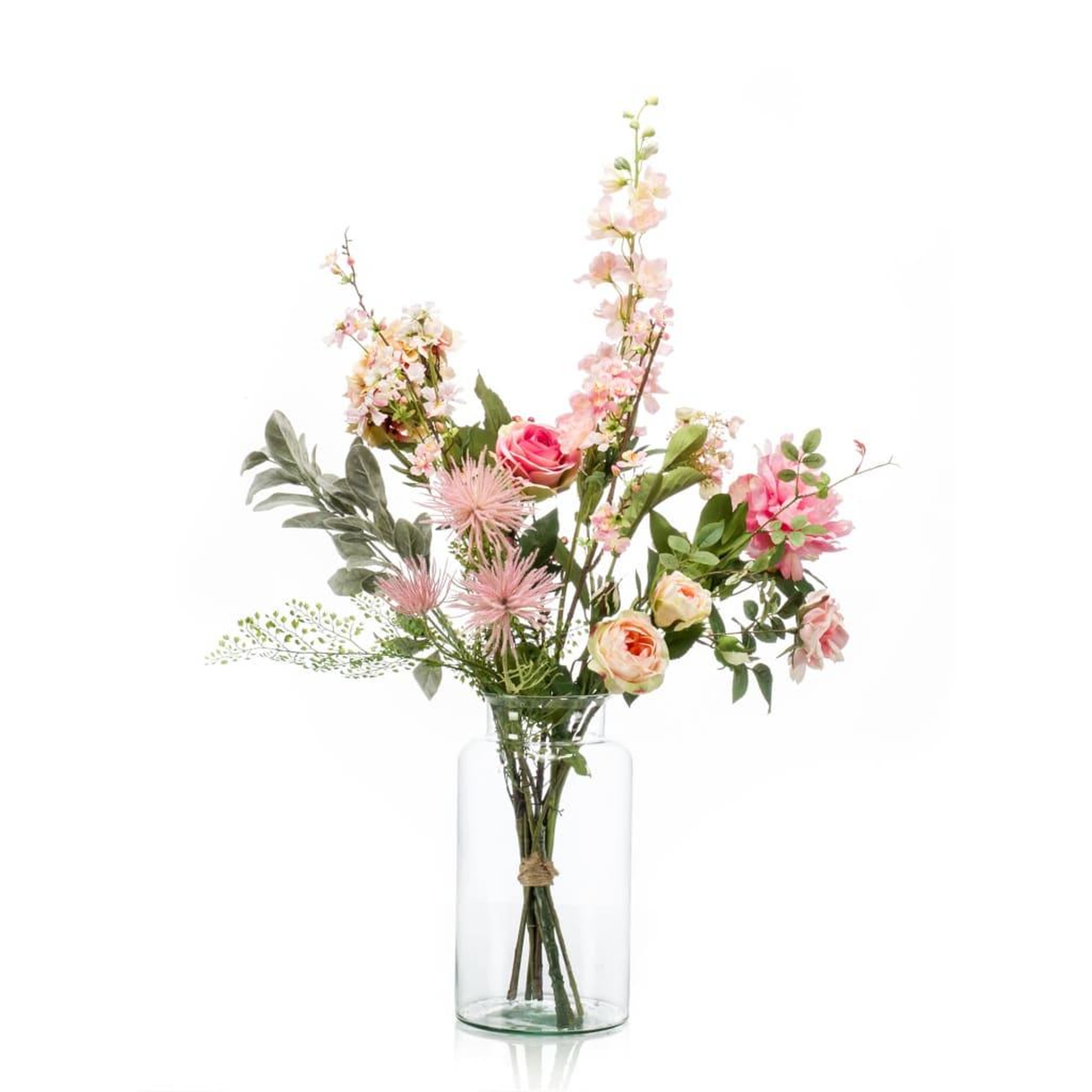 Voir la diapositive 2 : EMERALD Emerald Bouquet artificiel Pretty Pink XL