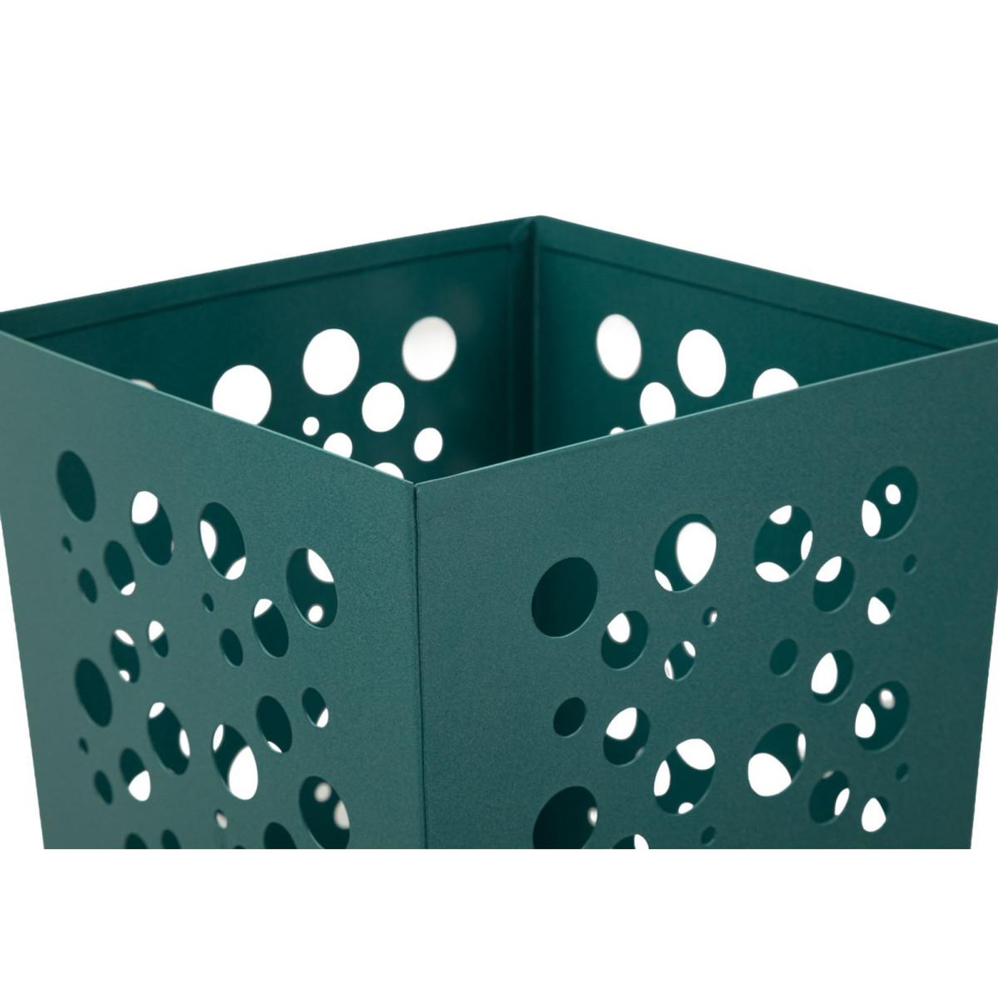 Voir la diapositive 3 : Paris Prix Porte-parapluie en métal  lit  48cm bleu canard