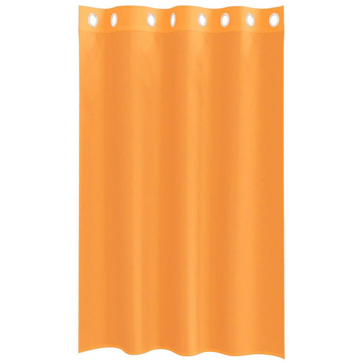 VIDAXL Rideaux en voile avec œillets 2 pcs orange 140x175 cm