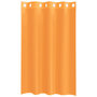 Voir la diapositive 4 : VIDAXL Rideaux en voile avec œillets 2 pcs orange 140x175 cm