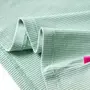 VIDAXL T-shirt enfants manches longues faux col roule menthe foncee 140