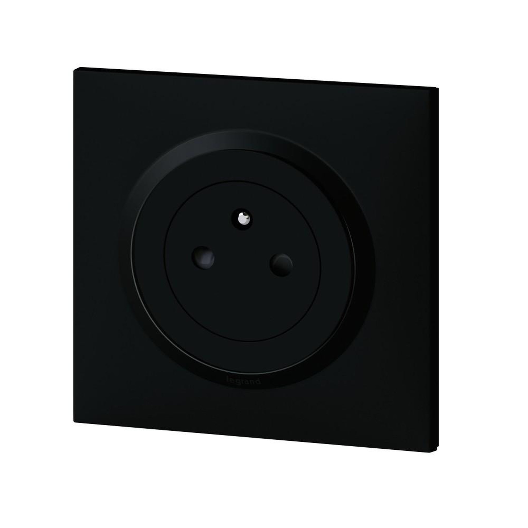 Legrand Prise avec terre Dooxie complet, LEGRAND, noir