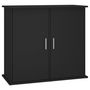 Voir la diapositive 2 : VIDAXL Support pour aquarium noir 81x36x73 cm bois d ingénierie