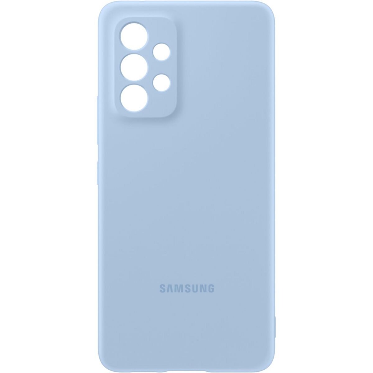 Samsung Coque A53 Silicone bleu